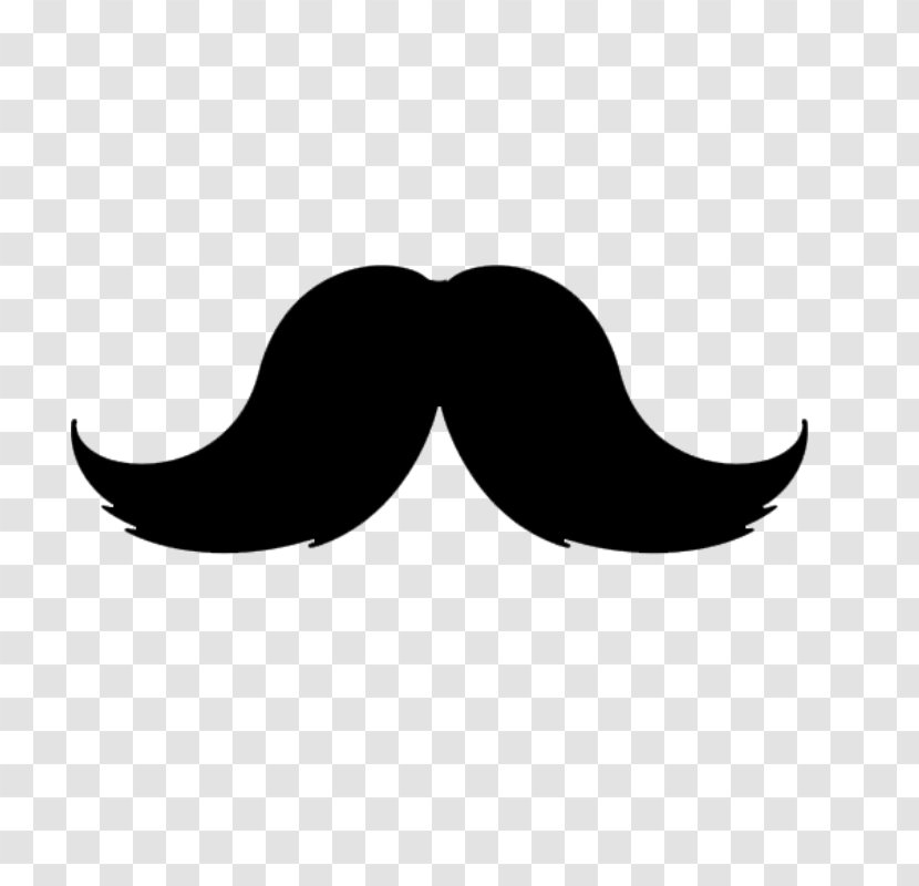 Handlebar Moustache Beard Hairstyle Clip Art - Movember Transparent PNG