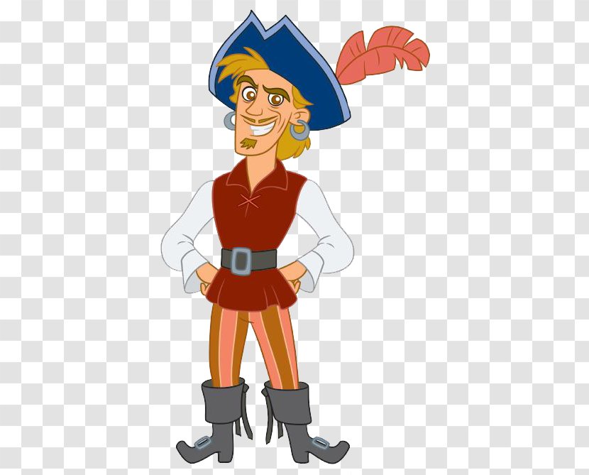 Captain Flynn Neverland Piracy Character Smee - Hook - Fictional Transparent PNG