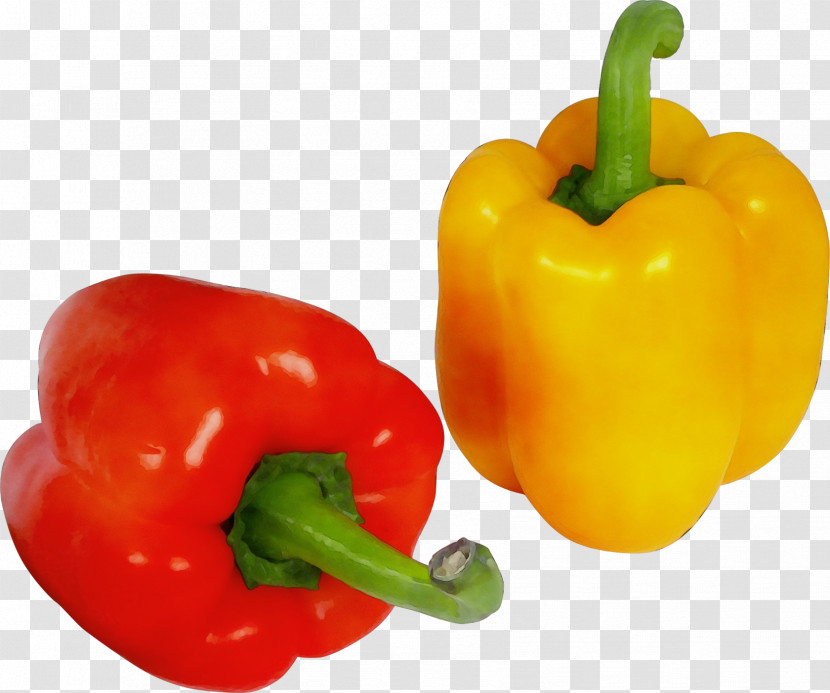 Natural Foods Pimiento Bell Pepper Red Bell Pepper Food Transparent PNG