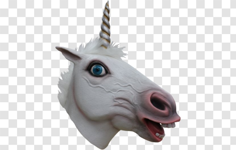 Mask Unicorn Costume Party Disguise - Head Transparent PNG