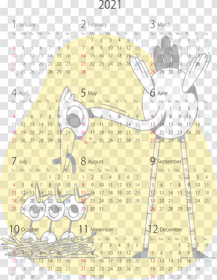 Cartoon Maya Calendar 2021 Calendar System 2020 Transparent PNG