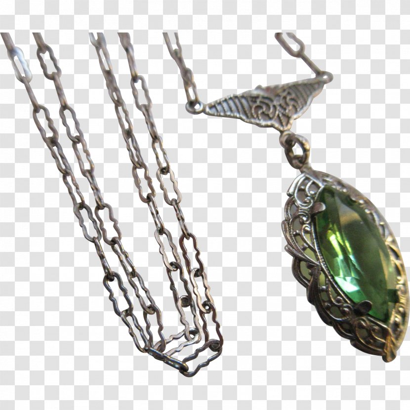 Locket Earring Gemstone Necklace Silver - Body Jewellery Transparent PNG