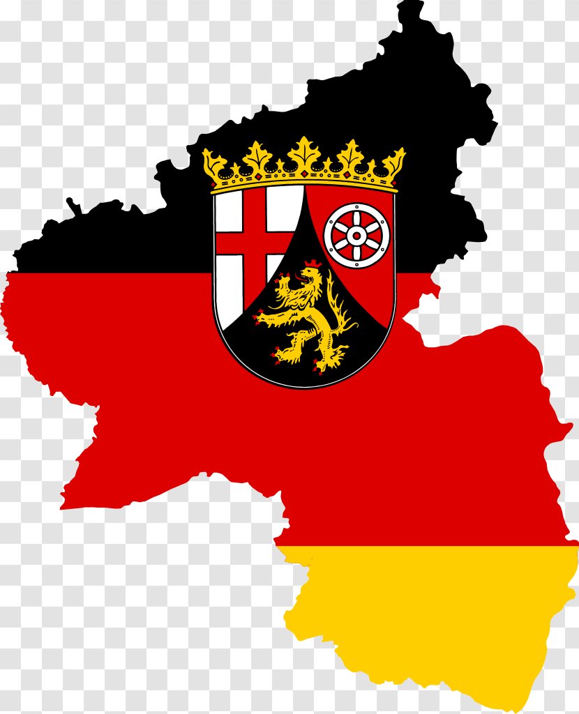 Mainz Flag Of Rhineland-Palatinate States Germany Coat Arms Transparent PNG
