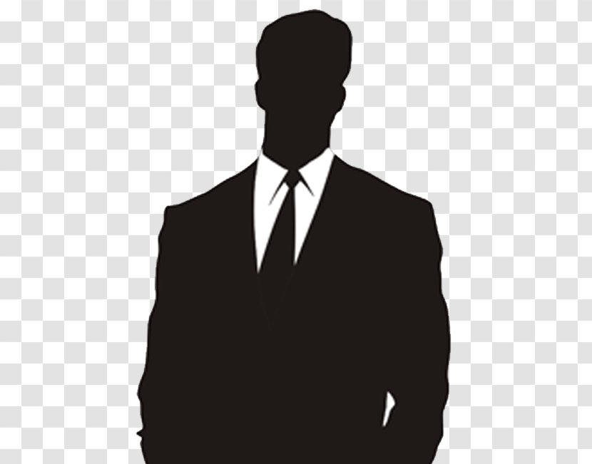 Businessperson Silhouette - Formal Wear - Mystery Man Transparent PNG