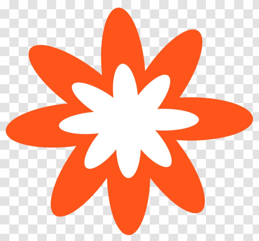 Flower Floral Design Clip Art - Leaf - Orange Flowers Transparent PNG