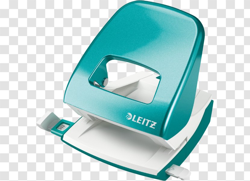 Paper Hole Punch Esselte Leitz GmbH & Co KG WOW Letter Tray Metal - Standard Size - Notebook Transparent PNG