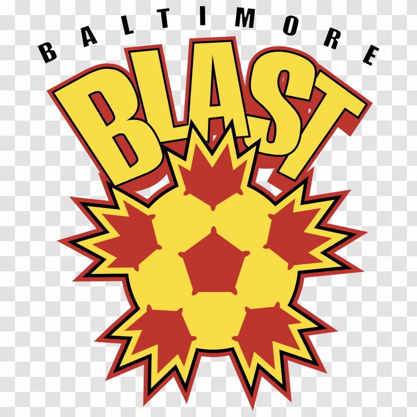 Baltimore Blast Major Arena Soccer League Towson Football Logo - Flower - Fireworks Transparent PNG