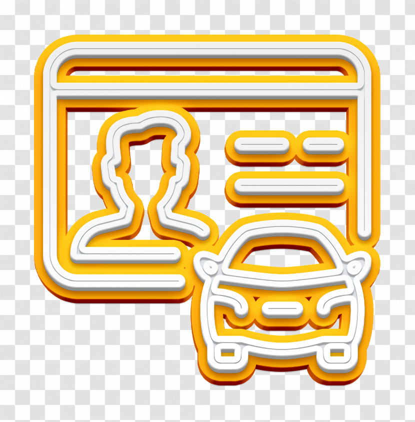 Car Icon Users Icon Driver License Icon Transparent PNG