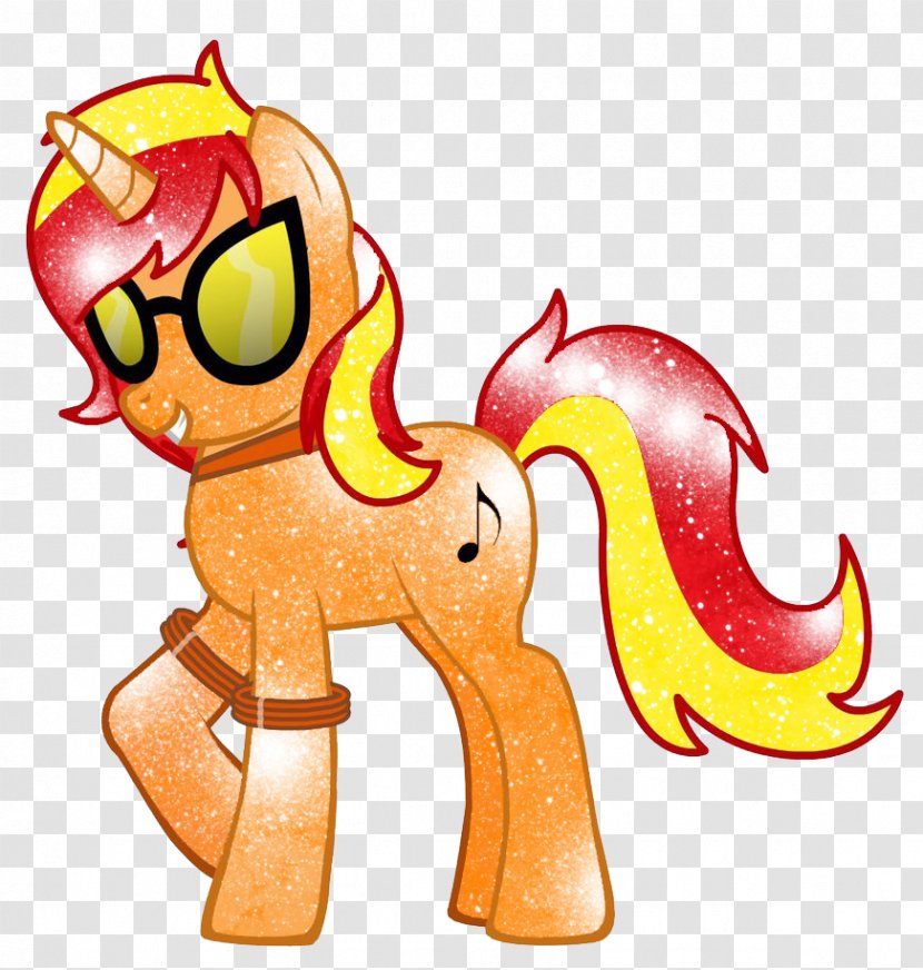 Horse Pony Mammal Animal - Fictional Character - Flame Digital Transparent PNG