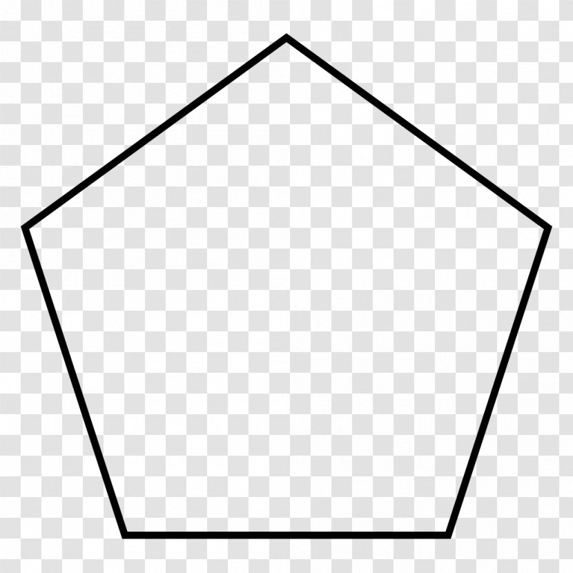 Regular Polygon Pentagon Polytope Geometry - Edge - Hexagon Transparent PNG