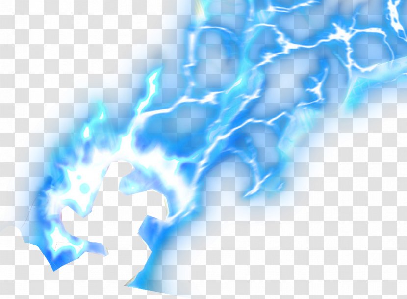 3D Rendering Video Game - Electric Blue - Abstract Transparent PNG