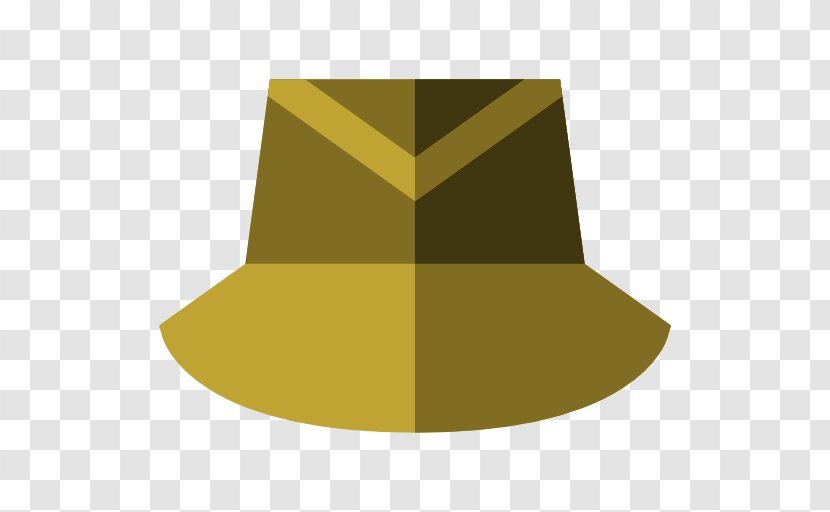 Hat Angle - Yellow Transparent PNG