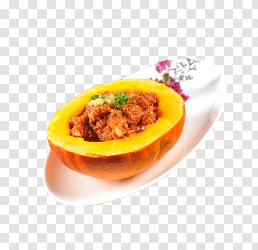 Vegetarian Cuisine Steaming Food Pork Ribs - Flower - Product Features, Pumpkin Powder, Steamed Spareribs Transparent PNG