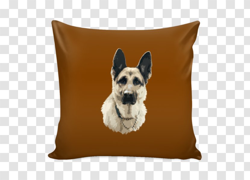 German Shepherd Throw Pillows Cushion Dog Breed - High-end Men's Clothing Accessories Borders Transparent PNG