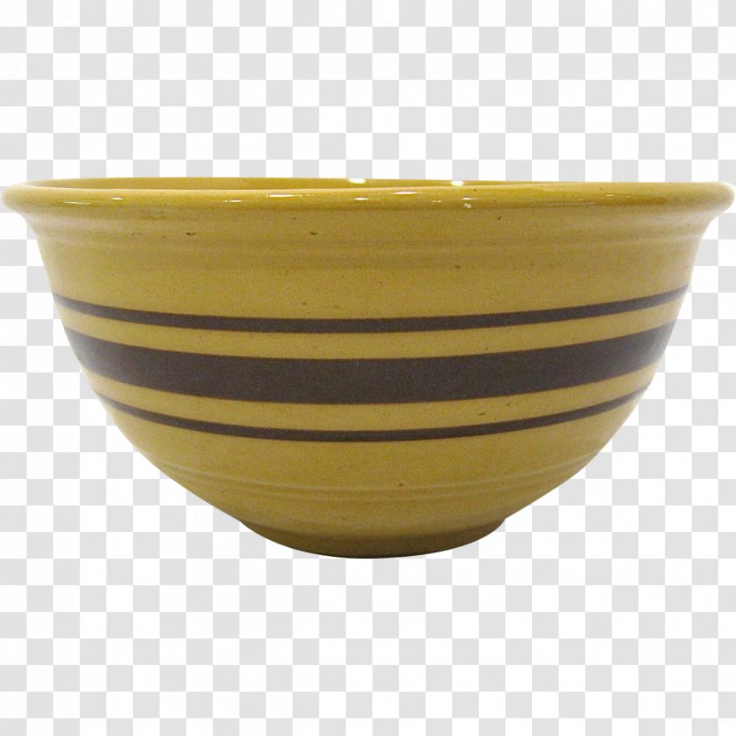 Pottery Ceramic Bowl Flowerpot - Yellow Transparent PNG