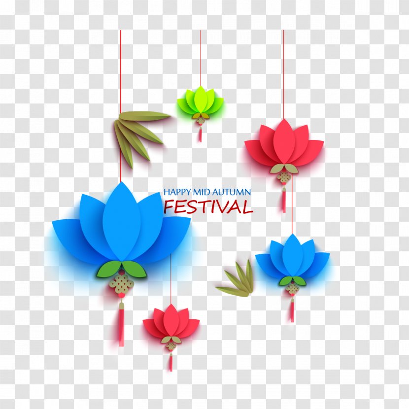 Mid-Autumn Festival Queensway Secondary School Chinese New Year - Midautumn - Vector Color Decorative Pattern Lotus Transparent PNG