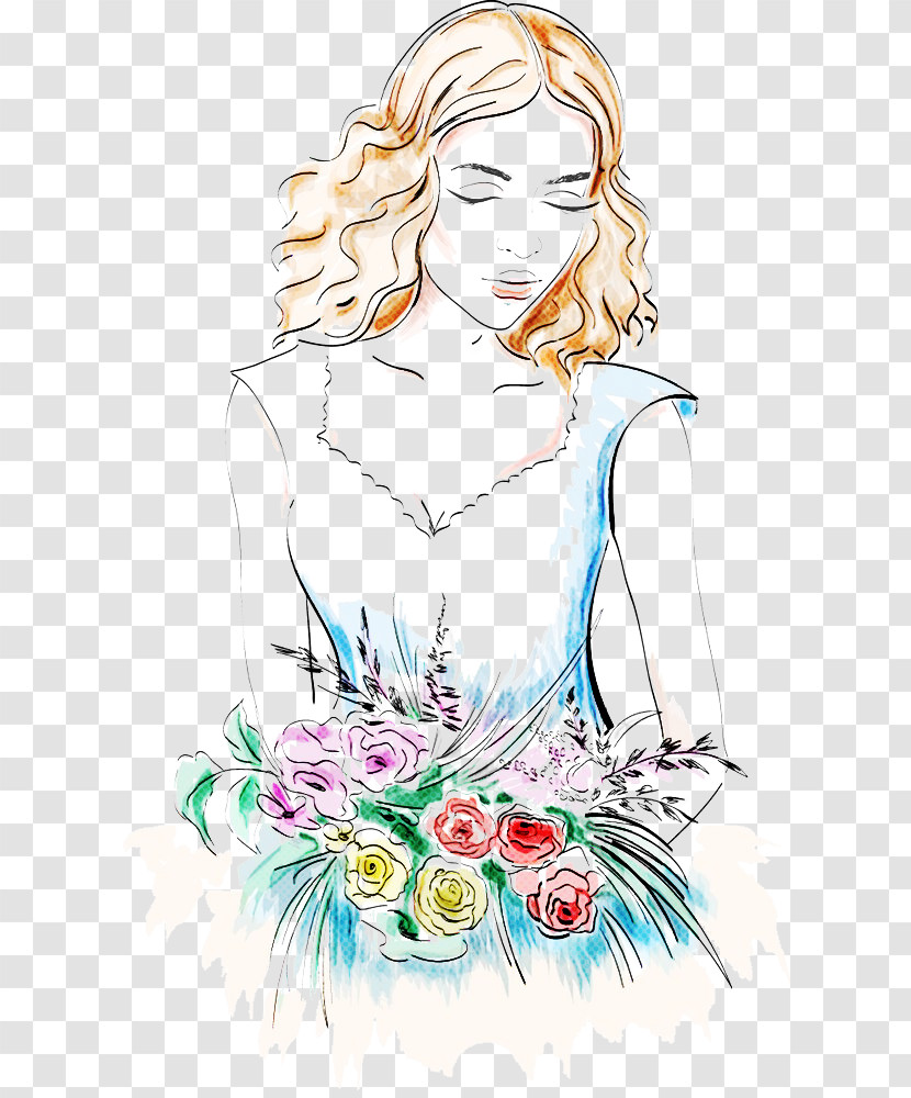 White Beauty Arm Drawing Sketch Transparent PNG
