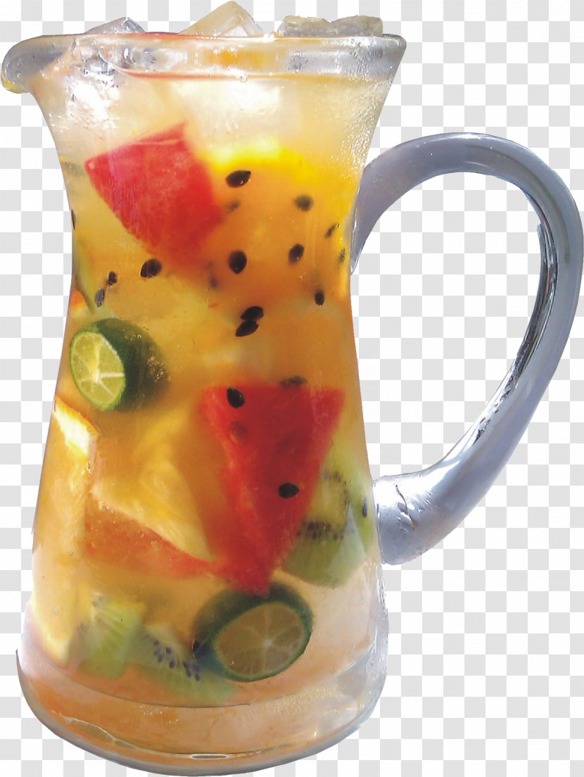 Iced Tea Cocktail Garnish Lemonade Limeade - Serveware - Ice Fruit Transparent PNG