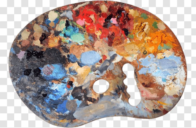 Palette Clip Art Image Artist - Oil Painting Transparent PNG