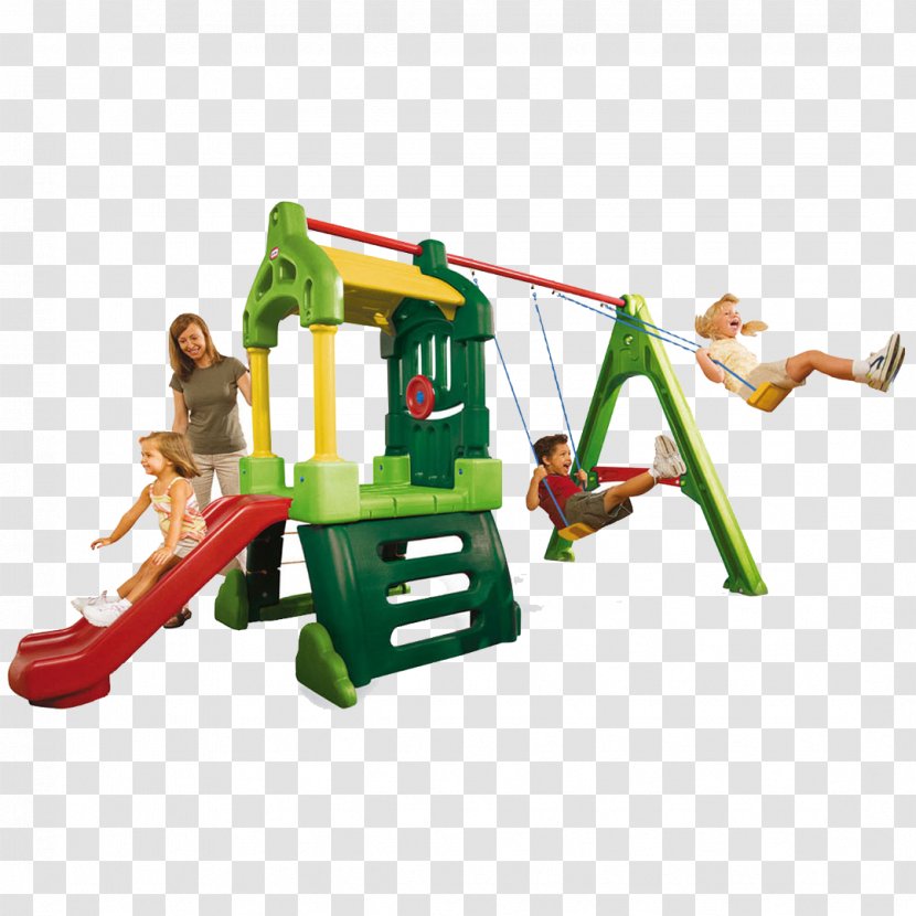 Little Tykes Clubhouse Swing Set Tikes Toy Playground Slide Transparent PNG