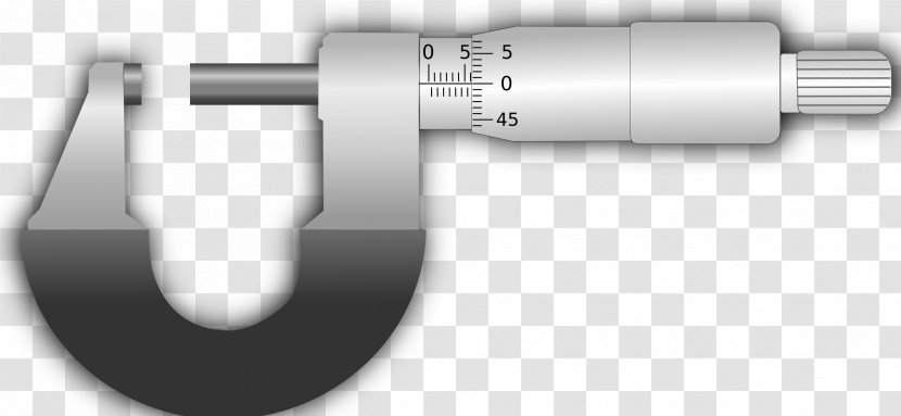 Micrometer Clip Art - Calipers - Meter Transparent PNG