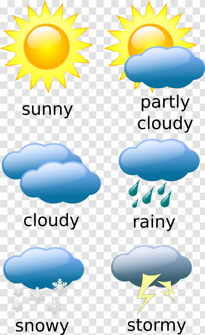 Weather Forecasting Symbol Clip Art - Cloud Transparent PNG