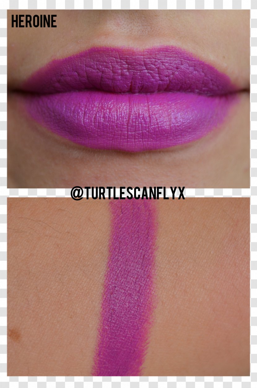 Lipstick Lip Gloss Close-up - Purple Transparent PNG