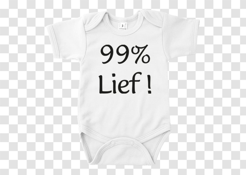 Baby & Toddler One-Pieces T-shirt Romper Suit White Infant - Text Transparent PNG