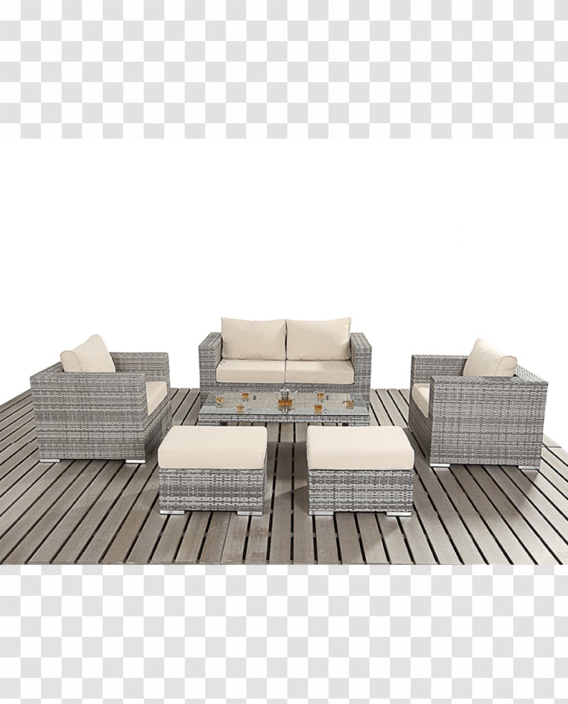 Table Garden Furniture Rattan Couch Chair - Outdoor Transparent PNG