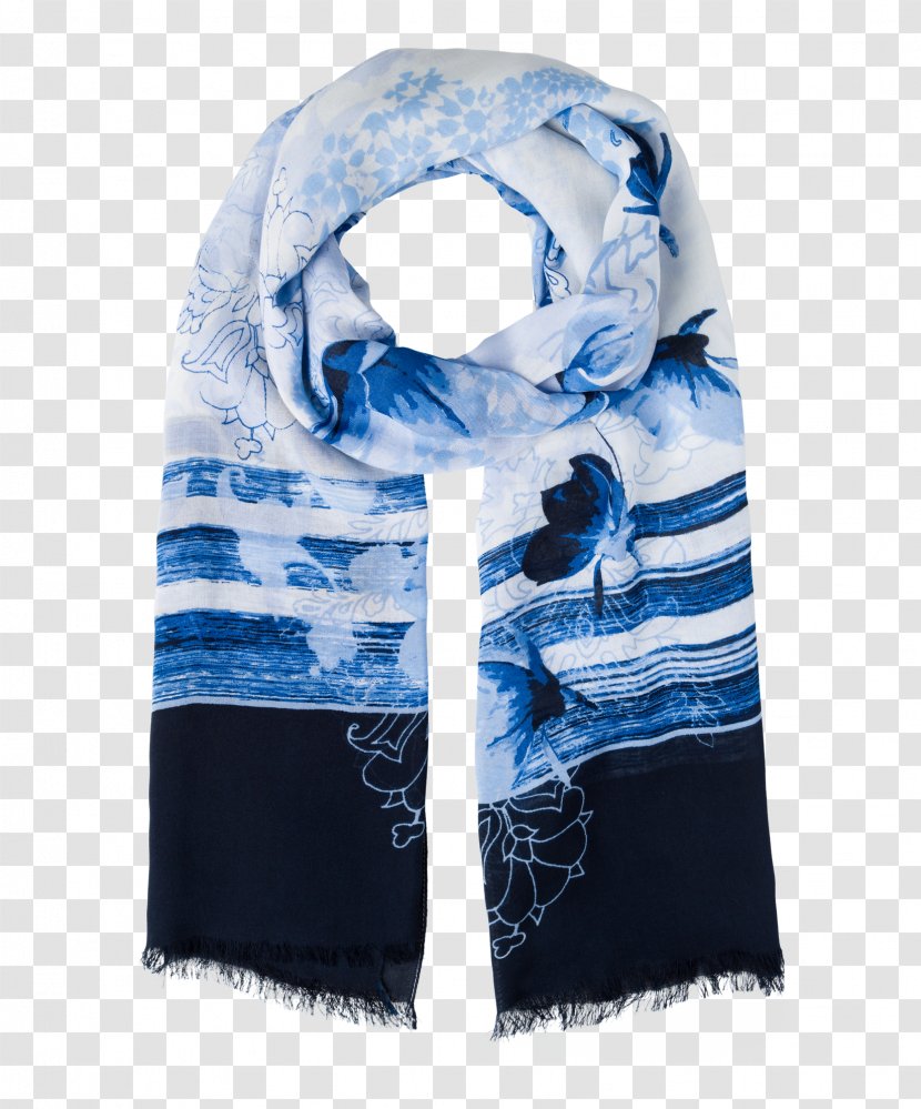 Cobalt Blue Scarf Transparent PNG