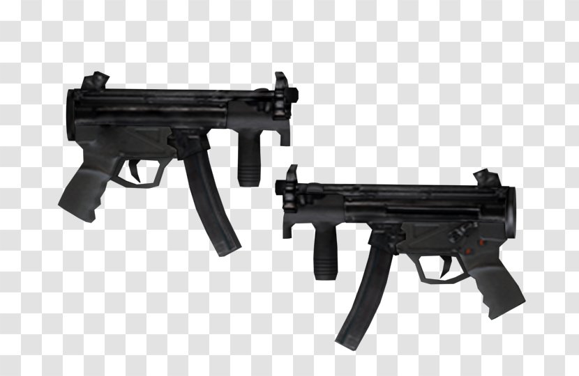 Heckler & Koch MP5K Submachine Gun Firearm - Tree - Weapon Transparent PNG