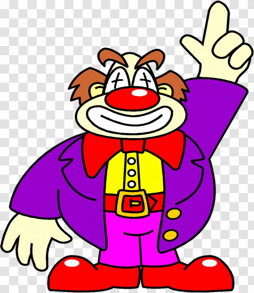 Head Of A Clown Animation - Fictional Character - Circus Transparent PNG