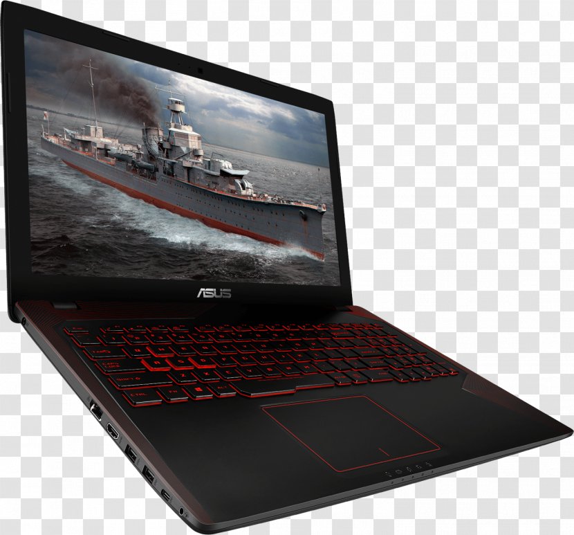 Laptop Intel Core I7 ASUS GeForce - Asus Fx53 Transparent PNG