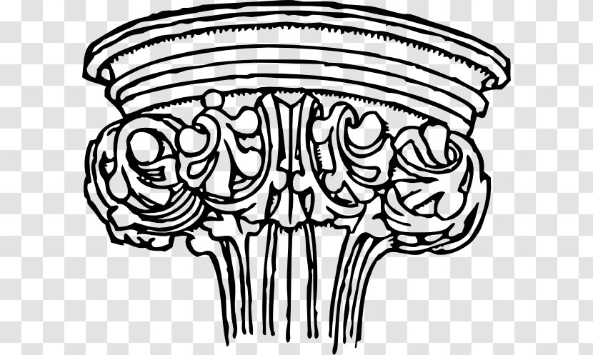 Clip Art - Cartoon - Medieval Architecture Transparent PNG