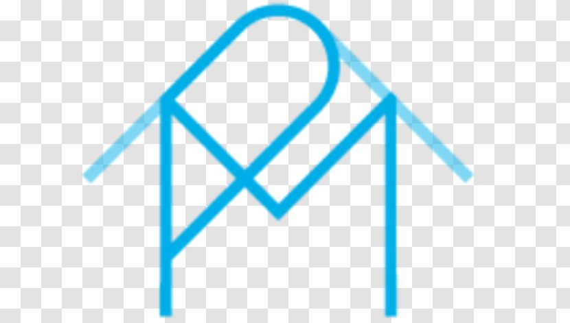 Heathrow Property Ltd Logo Investor Brand - Azure - Triangle Transparent PNG