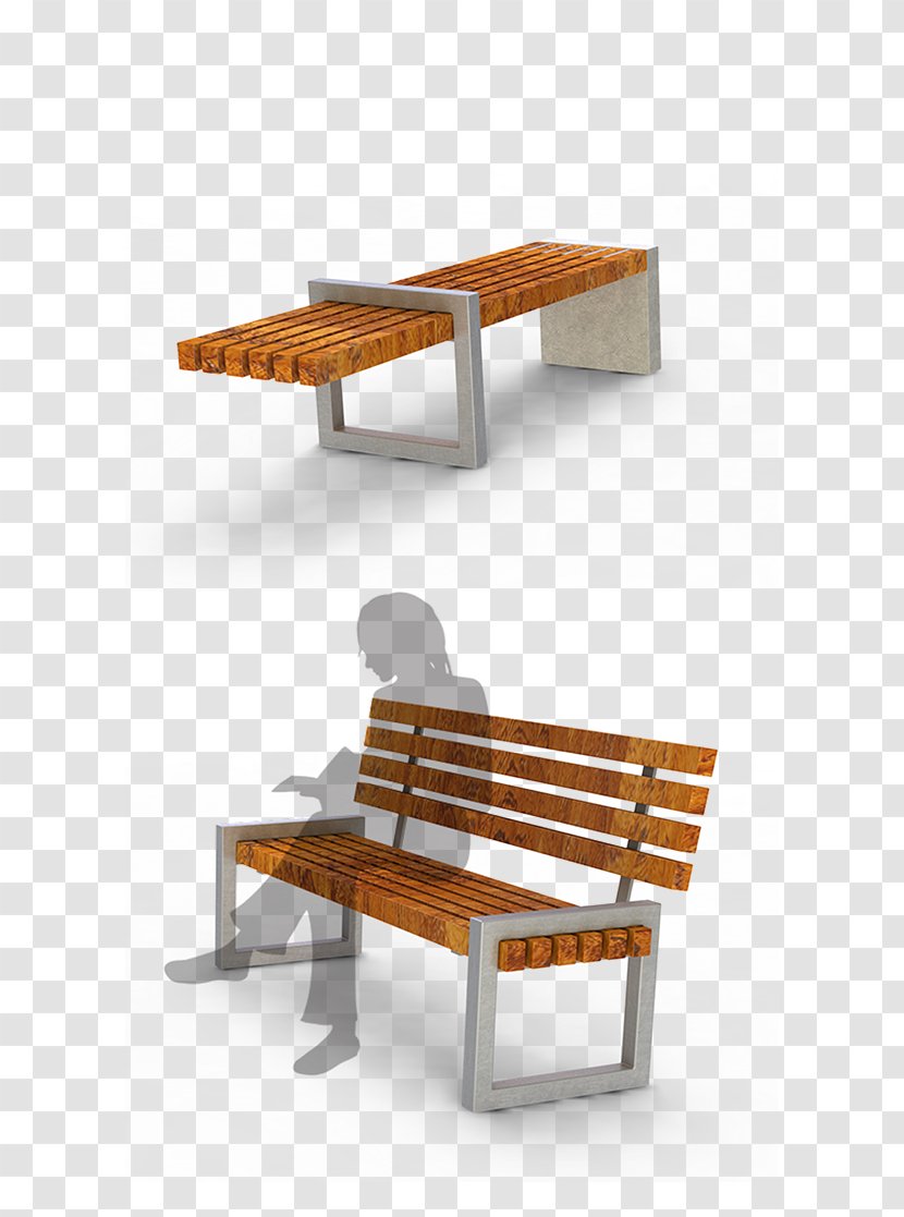 Street Furniture Bench Urban Park Transparent PNG