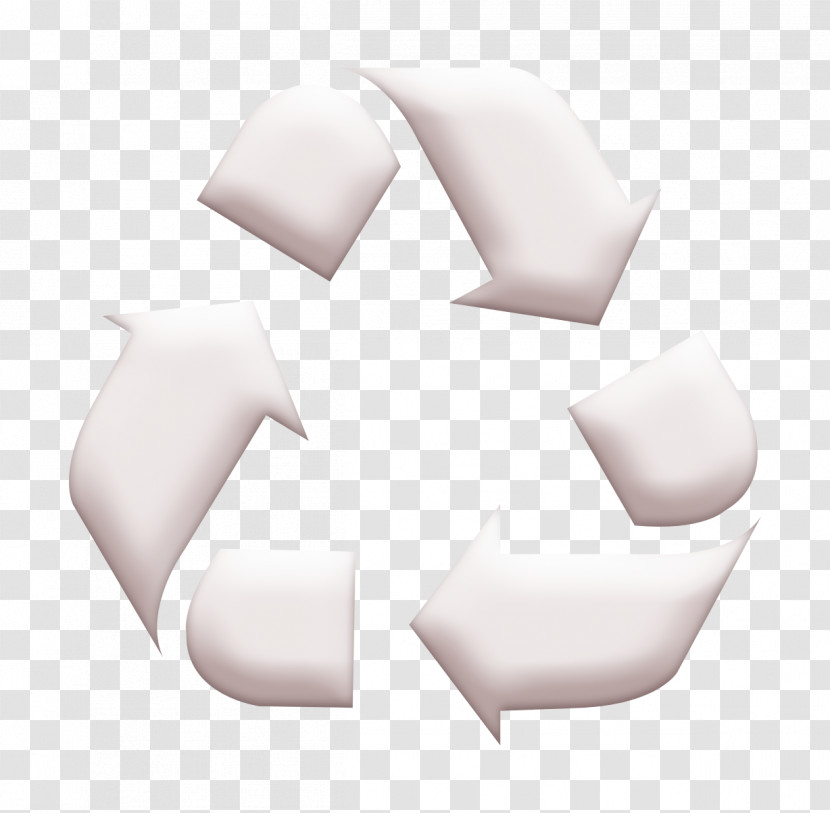 Recycle Icon Arrows Icon Recycle Triangular Symbol Of Three Arrows Rotation Icon Transparent PNG