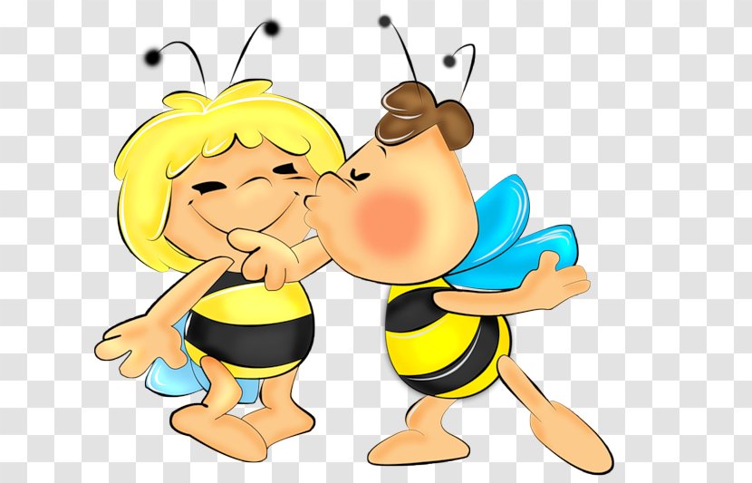 Maya The Bee Insect Honey Clip Art - Cartoon Transparent PNG