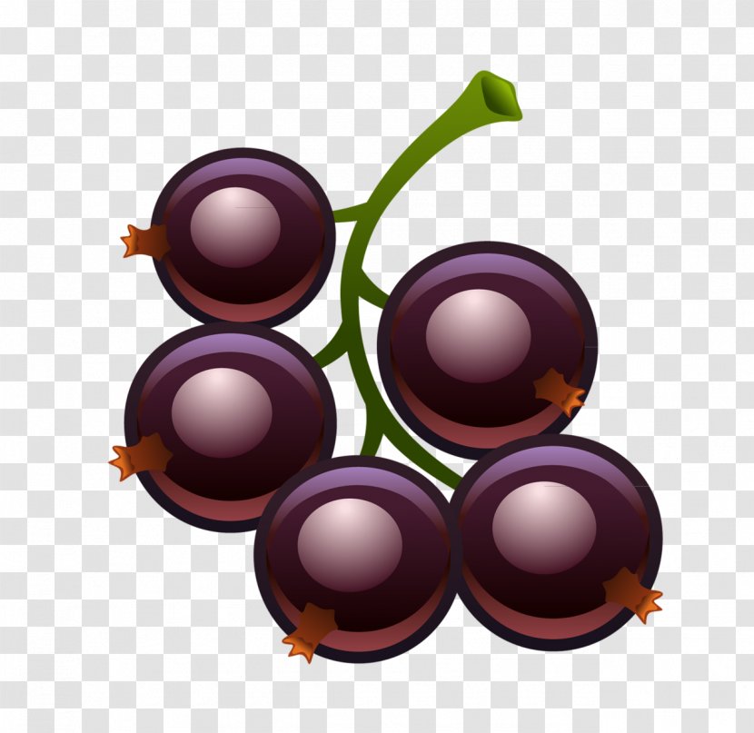 Blackcurrant Redcurrant Fruit Zante Currant - Grape Transparent PNG