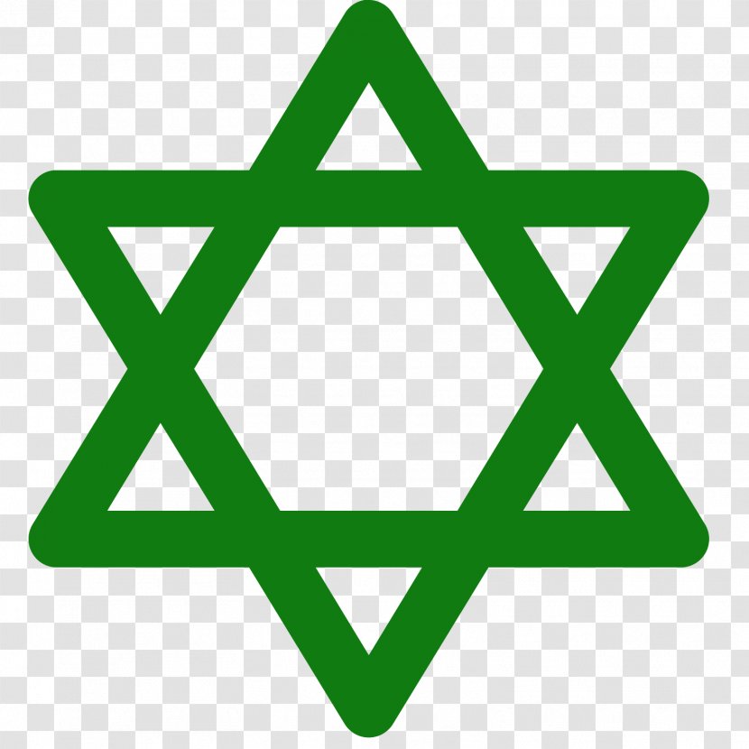 Star Of David Judaism Jewish Symbolism Hexagram - Area Transparent PNG