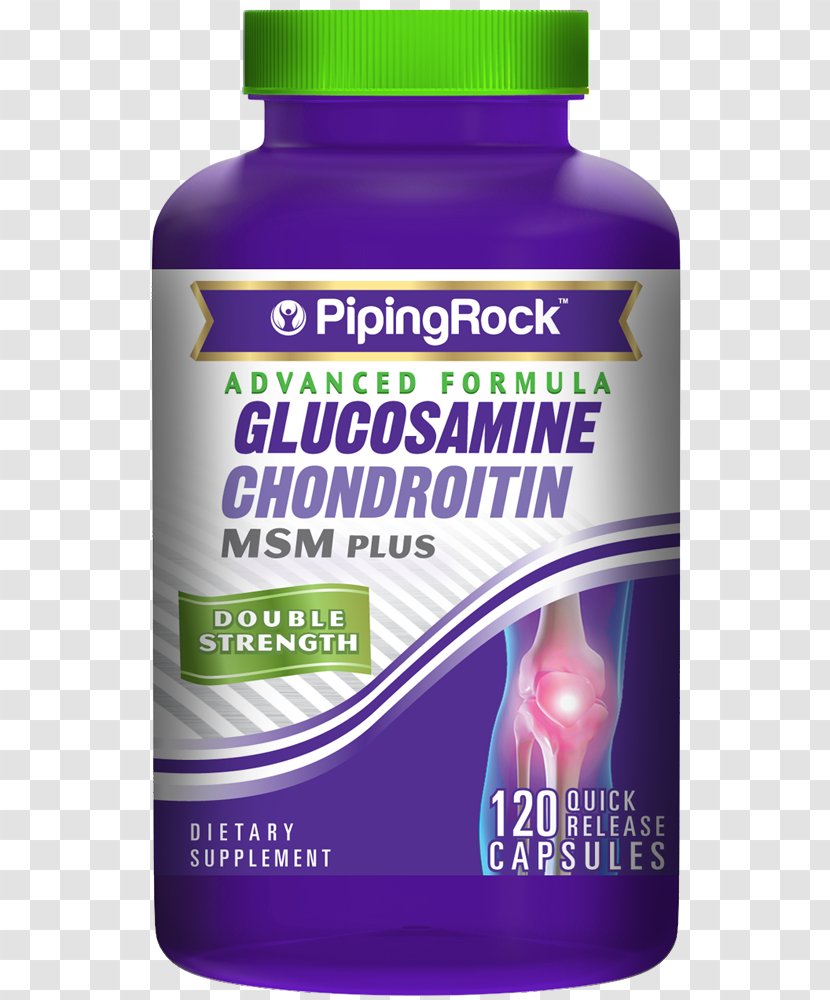 Dietary Supplement Clinical Trials On Glucosamine And Chondroitin Sulfate Methylsulfonylmethane - Double Benefits Transparent PNG