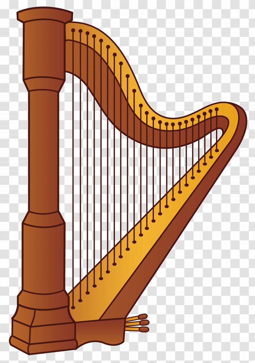 Harp Clip Art - Frame - Clipart Picture Transparent PNG