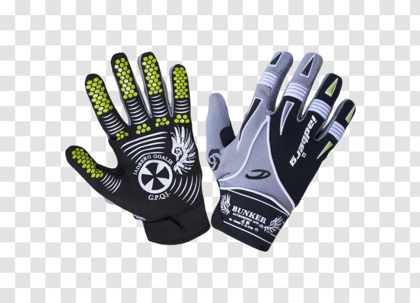 Bicycle Glove TKKF Jadberg Pionier Tychy Floorball Lacrosse Goalkeeper - Baseball Equipment - Gloves Transparent PNG