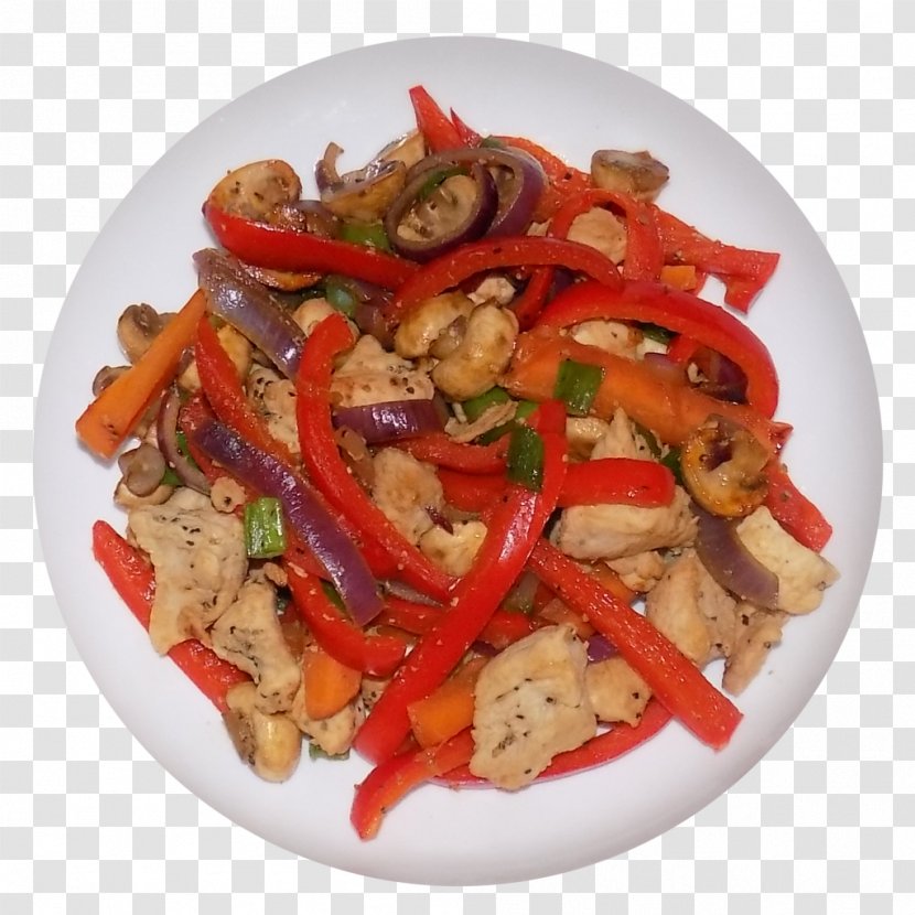 Twice-cooked Pork American Chinese Cuisine Vegetarian Food - Fried - Ham Steak Recipes Transparent PNG
