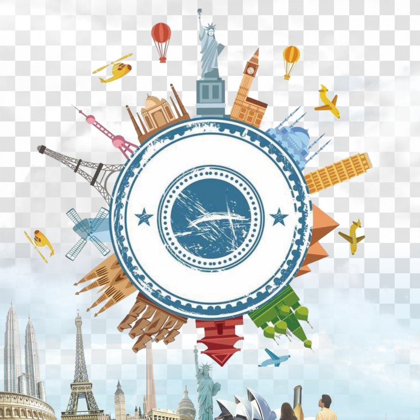 Travel Icon - Art - Education Topics To Study Abroad Transparent PNG