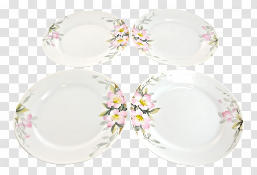 Plate Product Tableware - Dinnerware Set - Hand Painted Cherry Transparent PNG
