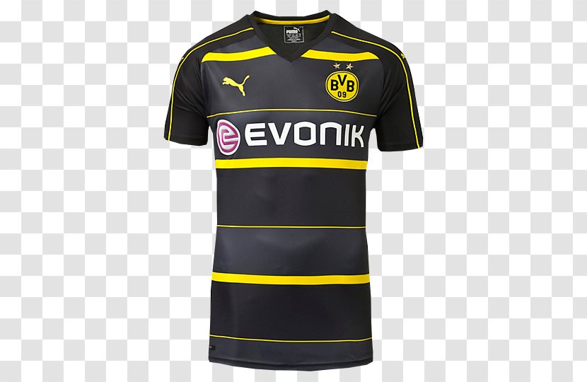 Borussia Dortmund T-shirt Jersey Kit - Sleeve Transparent PNG