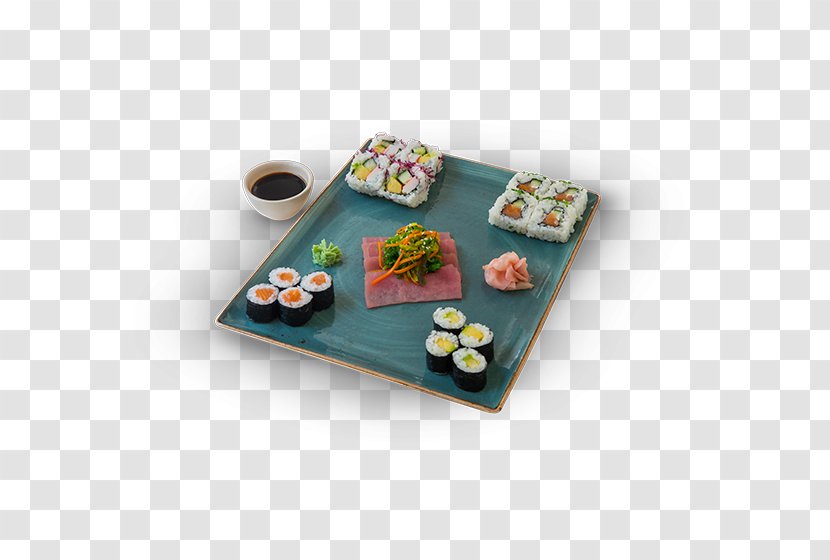 Asian Cuisine Japanese Sushi California Roll Sashimi - Uramakizushi Transparent PNG