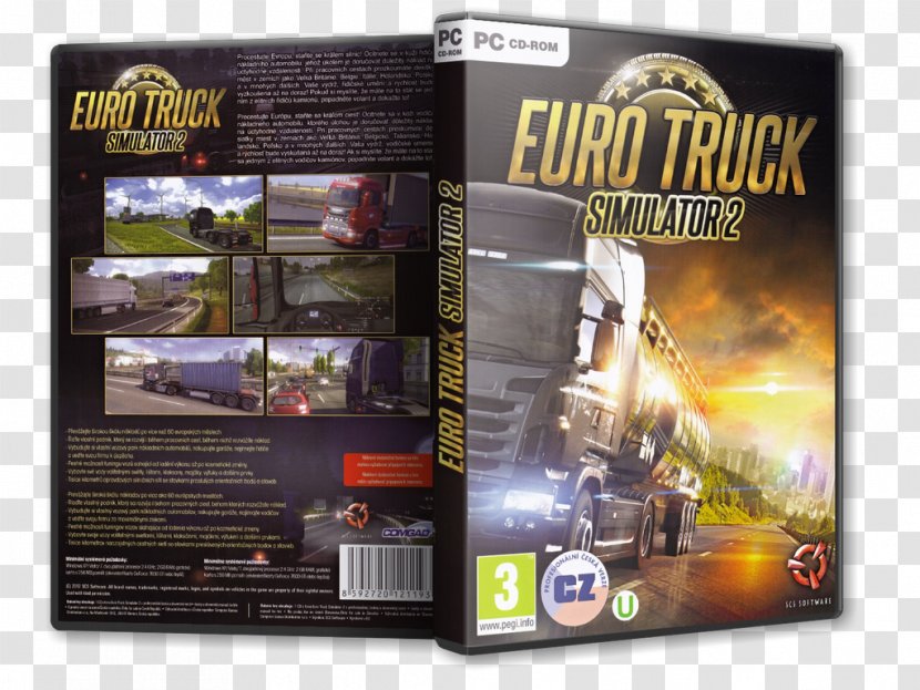 Euro Truck Simulator 2 American SCS Software Simulation - Brand Transparent PNG