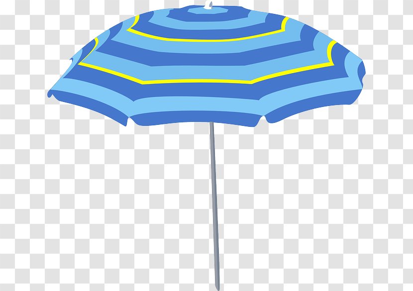 Umbrella Swimming Pool Clip Art - Royaltyfree - Yellow Transparent PNG